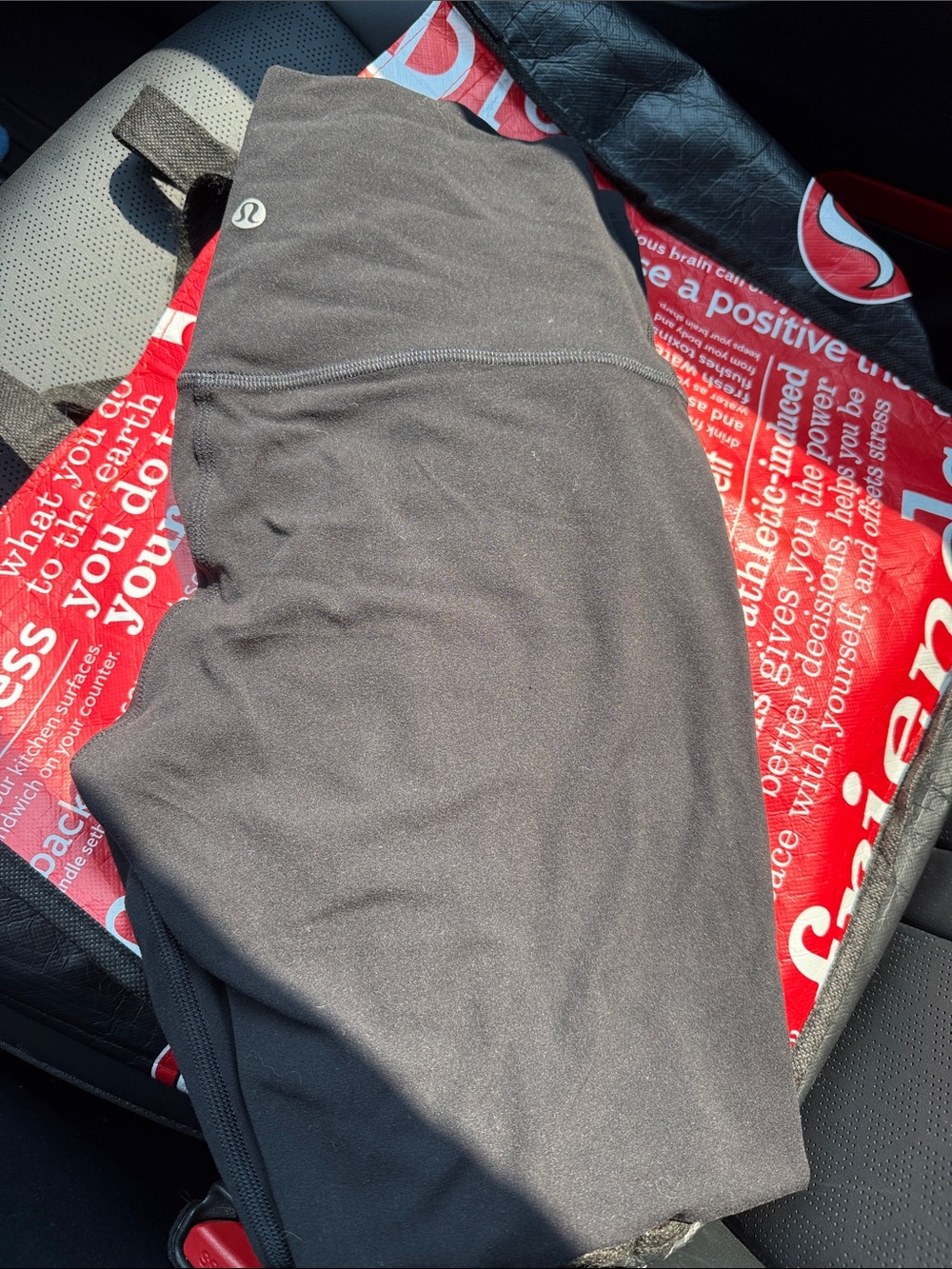 lululemon athletica black high rise align 25”